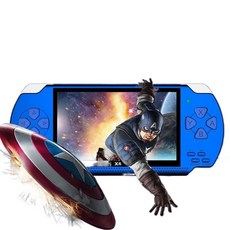 X6 휴대용 게임기 및 카메라 PSP 원본 8G 내장 10000개 게임, 블랙