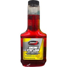 엔진오일 누유방지제 존슨 스탑 리크 오일링 경화 예방 가솔린 디젤 LPG 휘발유 경유, 1개