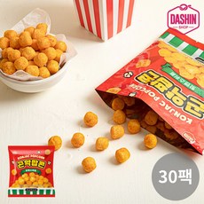 [다신샵] 93kcal 곤약팝콘 핫앤스위트맛 / NO밀가루 식단간식, 25g, 30개