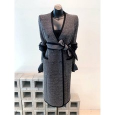 VIVA / [VIVA] 22W (융안감) 노카라 벨트 롱코트