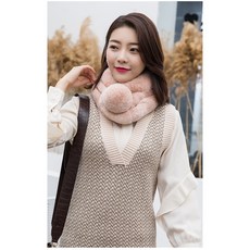 진도모피목도리