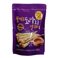 꿀먹은 도라지 말랭이 40g, 6개