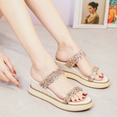 글리터토오픈웨지힐