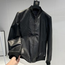 야구공인구 이 가격 너무 값 네 풀솜 무스탕 양가죽 간결 넥 스타일리쉬 남성의류 리얼가죽 가죽자켓 겨울 D1851