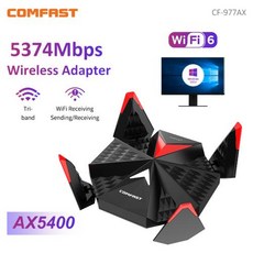 AX5400 USB 어댑터 고속 3.0 무선 동글 C타입 802.11ax WiFi6 게이밍 네트워크 카드 WPA3 6E 2.4G 5, 한개옵션0 - g조ax