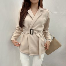 벨트자켓