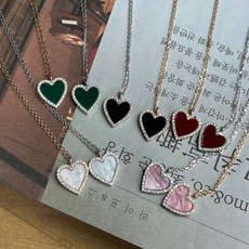 샤넬하트목걸이