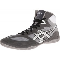 ASICS 남성 매트플렉스 4-M 화강암/화이트/블랙 12M US 레슬링
