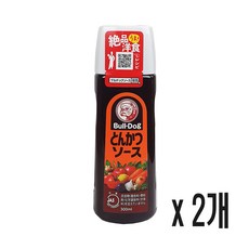 불독 돈까스 소스 300ml, 2개