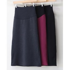 임산부 밍크 털안감 치마 스커트 복대 뒷 밴드 임부복 롱스커트