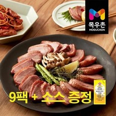 목우촌 무항생제 훈제오리 200g9팩 총1.8kg 소스12g 9팩, 9개, 200g