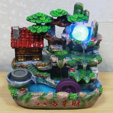 BAZA 마당있는 전원주택 풍경 실내 분수대 30cm