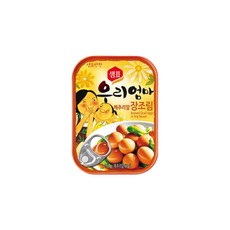 샘표 우리엄마 메추리알 장조림, 130g, 60개