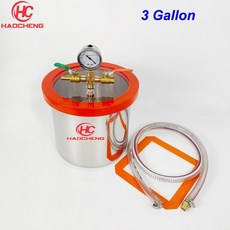 진공 실리콘 에폭시 교반 탈포기 혼합기 3 gal 12l ss304 챔버 22cm, 1개