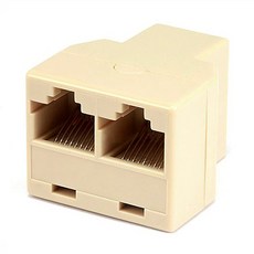 CAT.5E 커플러 I형 UTP RJ45 8P8C 랜케이블 랜선 연장 젠더, rj45커플러y형