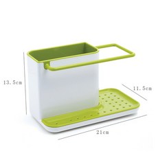 주방싱크대선반 주방정리 최신 보관 선반 스폰지 배수 싱크 주방 랙 접시 랙 식기 수건, 1) Old-Green