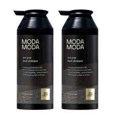 모다모다 제로 그레이 블랙 샴푸 염색 새치 시즌2 300g 1+1, 1+1 모다모다 제로 그레이 샴푸 300g