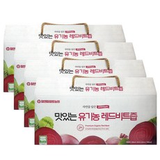 푸르담 유기농 레드 비트즙, 80ml, 120개