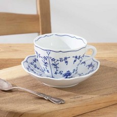 체스키포슬란 프라하블루 깊은접시 21cm O059 단품 1개 상품 이미지