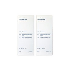 백탁 없는 선크림 45ml x 2개 SPF 50+ PA ++++ 저자극 워터풀 혼합자차 촉촉 와이즐리