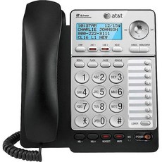 전화기 회의용 업소용 가정용 사무실 휴대용 ATT ML17928 발신자번호 2라인 스피커폰 갱신