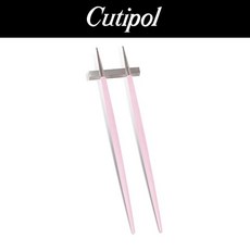 큐티폴 한식기 젓가락 받침 세트 핑크, 본상품선택