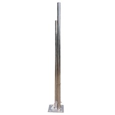  공청용 SUS 2단 Pole 3.5M 폴대 폴 안테나 