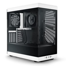 HYTE Y60 모던 듀얼 챔버 템퍼 글래스 컴퓨터 게이밍 케이스 화이트 (CS-HYTE-Y60-BW) 325325, Y40 화이트_화이트