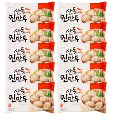 [푸드원스토어] 나래식품 산동 매운 찐만두 (6구) 180g, 10개