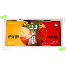 간편날치알 가정용 반반날치알 골드/레드 50g+50g 가정용/캠핑용 100g 5개 [원산지:노르웨이], 1개
