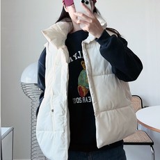 유아스페셜 오버사이즈 루즈핏 데일리 패딩조끼 경량 패딩 조끼-추천-유아스페셜 오버사이즈 루즈핏 데일리 패딩조끼