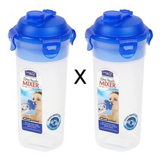 락앤락 쉐이커 단백질 미숫가루 쉐이크통 믹서 물통, 690ml, 2개