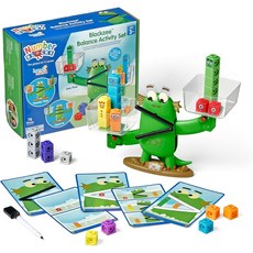 Numberblocks 넘버스 블럭 Blockzee 블록지 61개 큐브 덧셈 뺄셈 수학 학습 계산 장난감