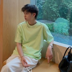 여름용남자속옷어깨뽕반팔티
