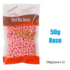 핫왁스 기계 하드 왁싱 콩 파라핀 냄비 워머 제모 멜트 비키니 바디 200ml, 1개, 10 50g-Rose