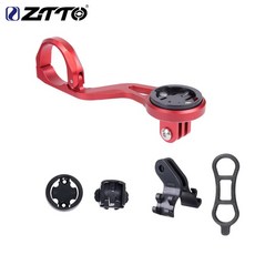 ZTTO 전면 자전거 마운트 가민 고양이 눈 Bryton 자전거 컴퓨터 GPS 이동 프로 스포츠 카메라 라이트 홀더, 01 RED