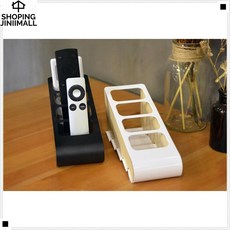 스마트폰보관가능 에어컨리모컨수납 매끄러운마감처리 세련된느낌 컨트롤러보관함 리모컨거치대, 블랙