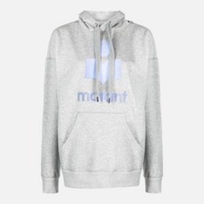[ISABEL MARANT] [명품]여성 23FW 만셀 블루 빅로고 그레이 후드 SW00