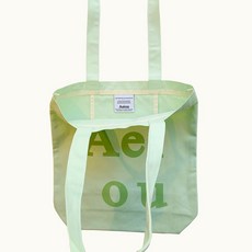 아에이오우 Aeiou Logo Bag (Cotton 100%) Avocado