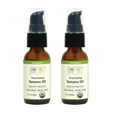 Aura Cacia Organic 타마누 오일 30ml (1oz)x2, 1개