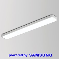 LED 주방등 시스템주방2등 심플 국산 삼성LED 플리커프리 50W, 주광색(하얀빛)