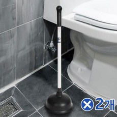 허니홈 베이직 일반형 변기 압축기 블랙x2개 세면대뚫, 허니상품선택홈
