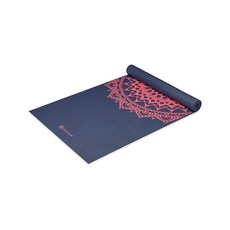 Gaiam Yoga Mat Classic 4mm Print Extra Thick Non Slip Pilates 가이암 마라케시 프린트 요가매트 PVC 4MM, 상세설명참조