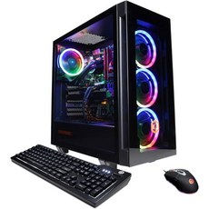 CYVER POWERPC 게이머 Supreme Liquid Cool Gaming PC AMD Ryzen 95900X 3.7GHz Radeon RX 6700 XT 12GB 32G, R7 3800X|RTX 3060 - 라이젠95900x