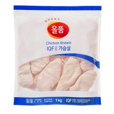 올품 IQF 통닭가슴살 1kg, 1개