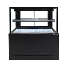 세경냉동 카페 반찬 제과 쇼케이스 2단 900 블랙 화이트
