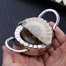 스텐 만두메이커 만들기 틀 만두접기 제조기 16x10cm+그릿커머스Shop, 빠른배송, 1개