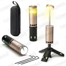 캠핑 조명 USB 충전식 LED 비상 램프 야외 휴대용 랜턴 마그네틱 손전등 바베큐 텐트용 10000mAh, Khaki