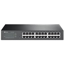 TP-Link TL-SG1024DE 24-Port Desktop Gigabit Easy-Smart Ethernet Switch Steel Case 13 Inch Rack-Mou, 24-Port Gigabit
