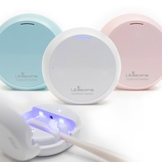 국산제조 UV 자외선 휴대용 칫솔살균기 (자석거치/충전형) 유비세이프 TS-C100, 블루
